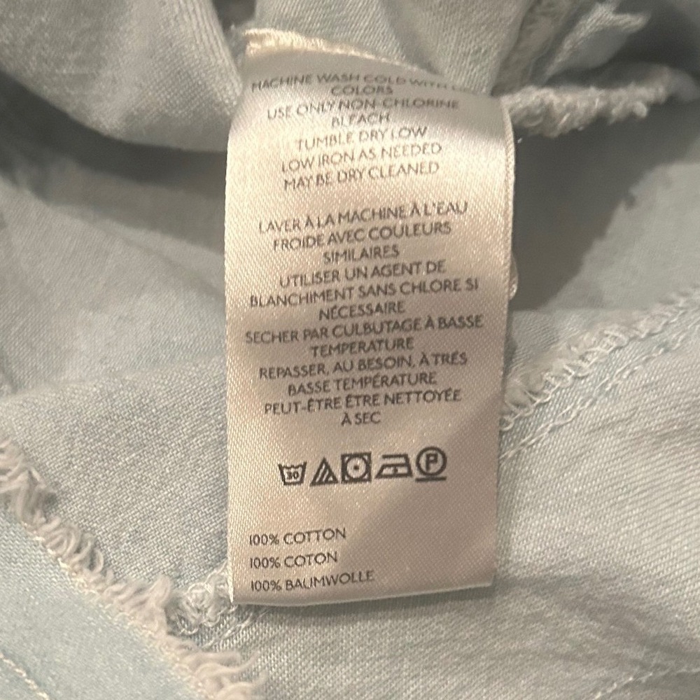 Free People Light Blue Denim Romper - Picture 8 of 10